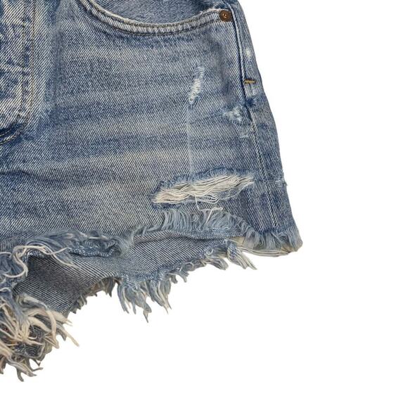AGOLDE Parker Vintage Cut Off Short Swapmeet SZ XXS - Picture 7 of 11